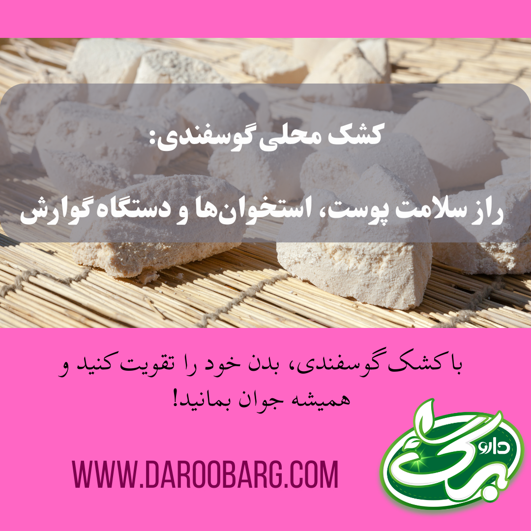 خواص کشک محلی گوسفندی - داروبرگ