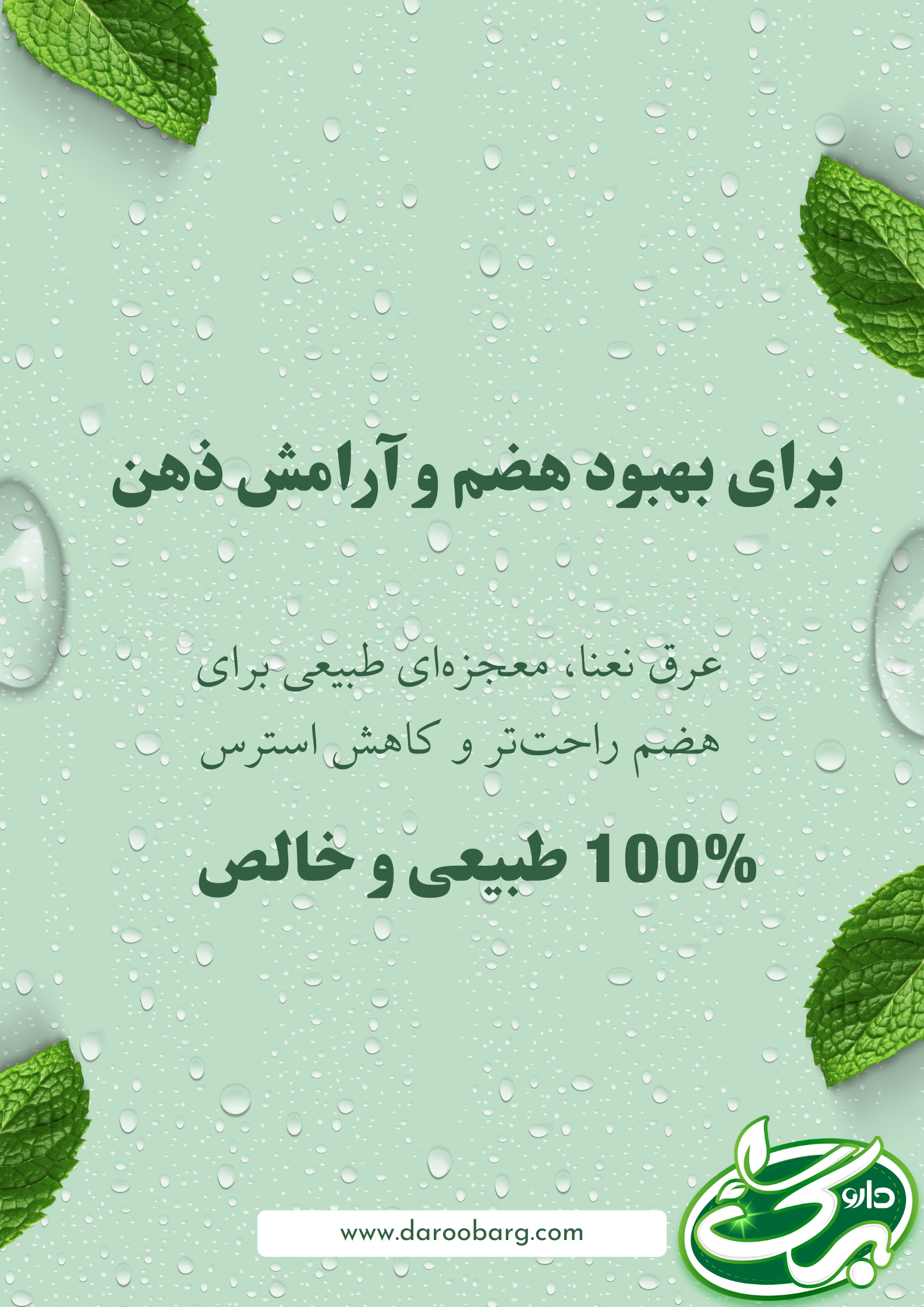 خرید عرق نعنا از داروبرگ