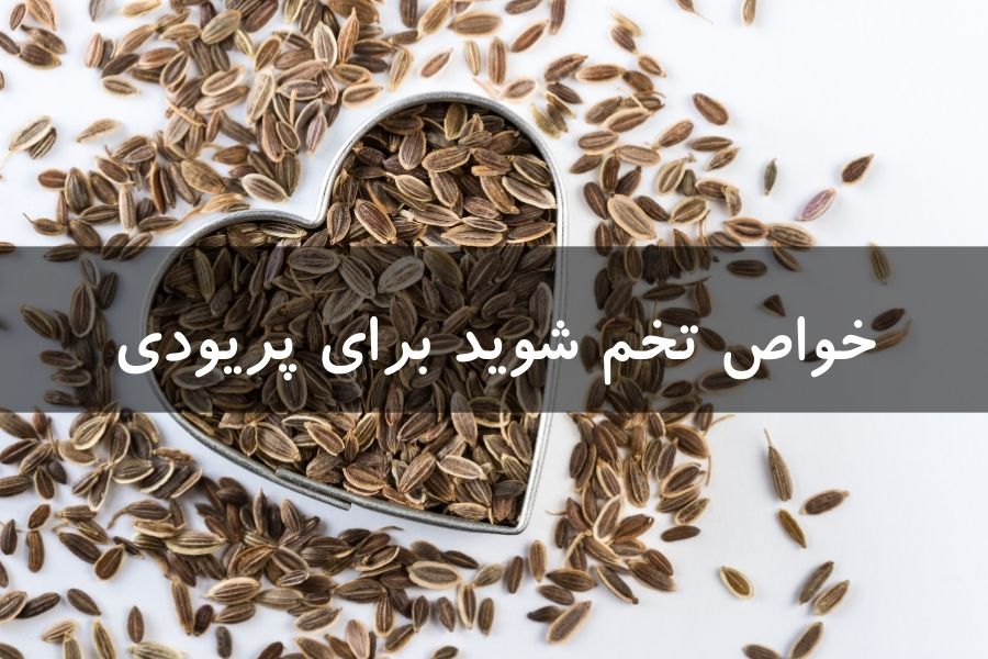 خواص تخم شوید برای پریودی