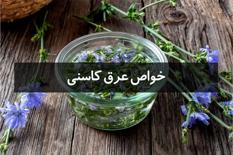 مهمترین خواص عرق کاسنی برای سلامت بدن + نحوه مصرف آن