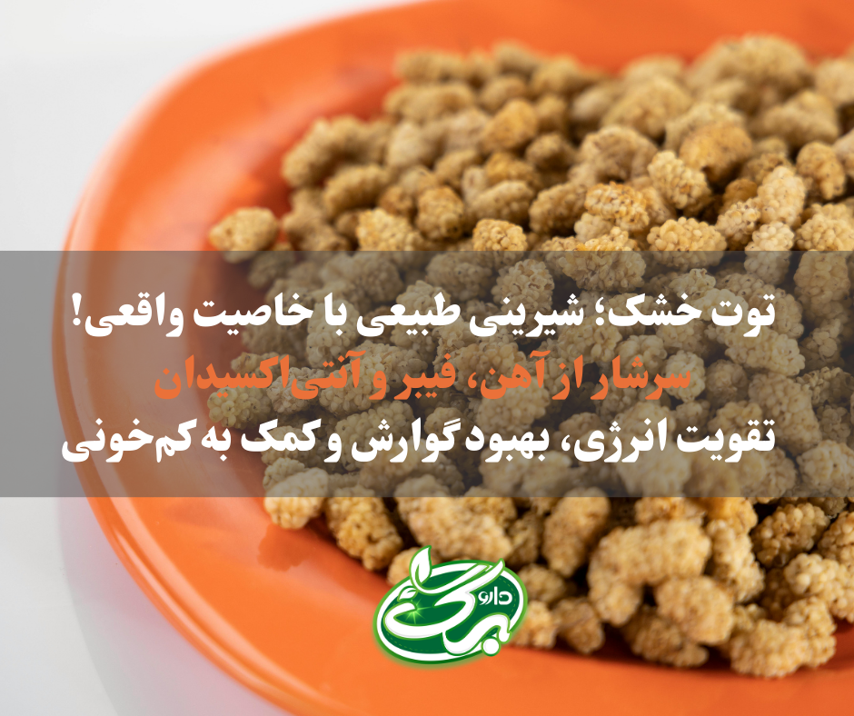 خواص توت خشک برای سلامتی